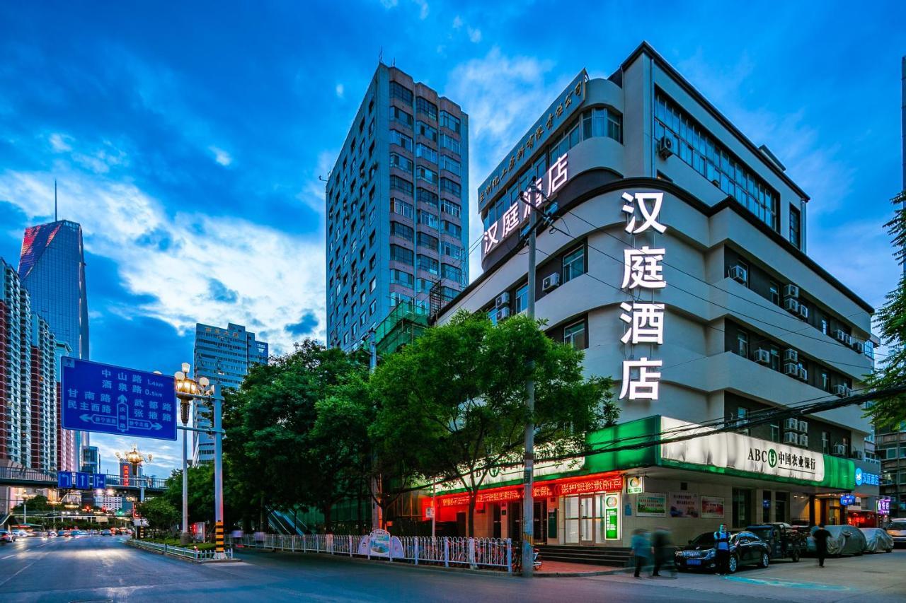 Hanting Hotel Lanzhou Qingyang Road Exteriör bild